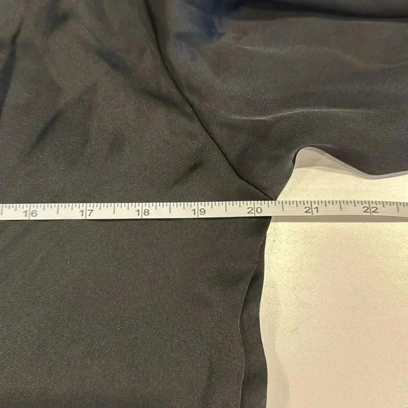 Zara Satin Button Down Blouse Size XS - Picture 5 of 6